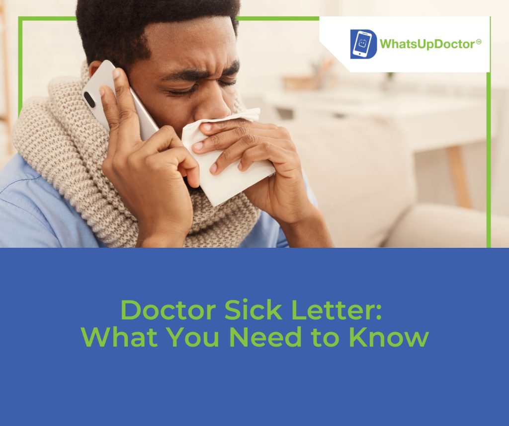 doctor sick letter